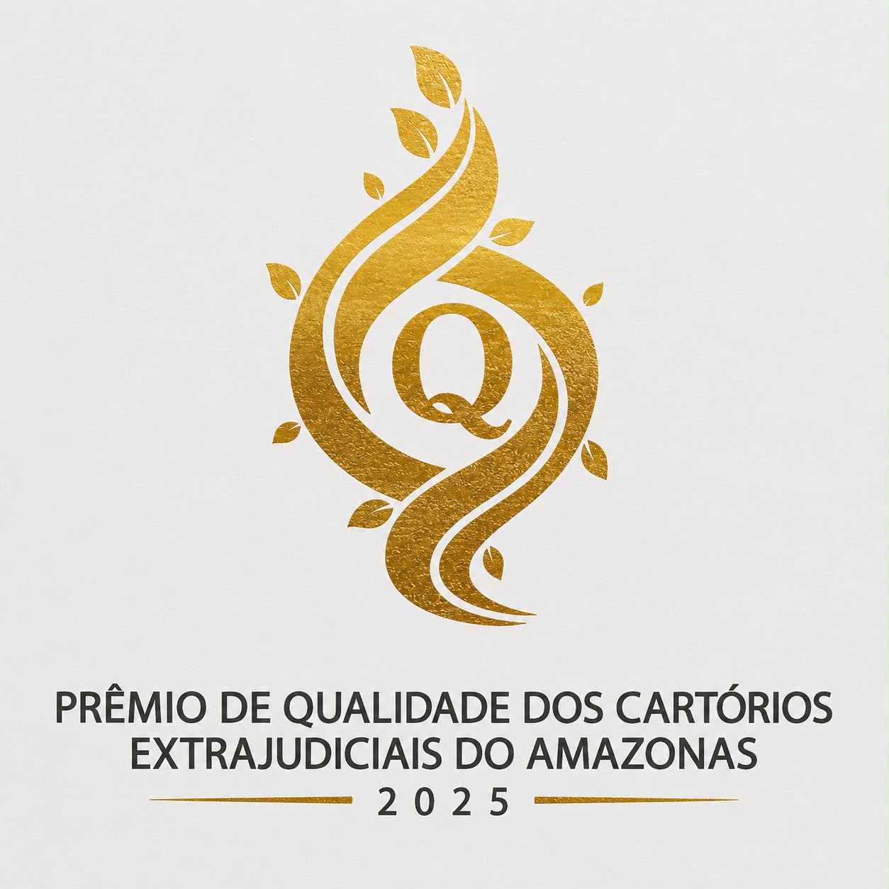 Selo do Prêmio de Qualidade dos Cartórios Extrajudiciais do Amazonas 2025